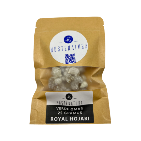 ROYAL GREEN LEAF OMAN Frankincense Incense | Pure 100% Natural & Authentic | Boswellia Sacra | 25gr bag.