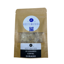 PURE CENTRAL AMERICAN GOLDEN COPAL Natural Incense Resin | Pure & Authentic | Microphylla Bursera | 20gr bag.