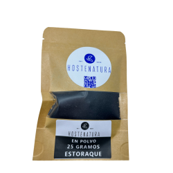 BLACK STORQUE Intsentsua ale edo hautsetan | % 100 naturala eta benetakoa | 25 g poltsa.