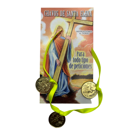 Chavos de Santa Elena amb Instruccions - Tot tipus de peticions - Amulet Economia