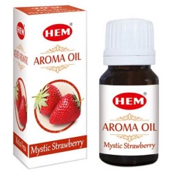 Aceite esencial aromático de fresa HEM - fresa mística - 10 ml.