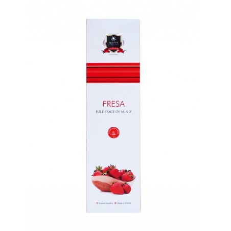 Encens Alaukik Maduixa - Strawberry - Paquet Gran 90gr - 55-65 varetes - Fet a Índia