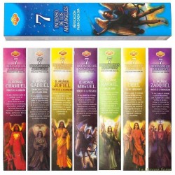 SAC Incense of the 7 Archangels - Pack of 35 Incense Sticks (7 packets of 5 sticks)