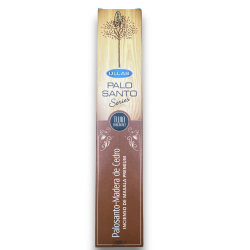 Palo Santo Räucherstäbchen und Zedernholz - Ullas Palo Santo Serie - 1 Packung à 15gr - Premium Masala Räucherstäbchen Indien