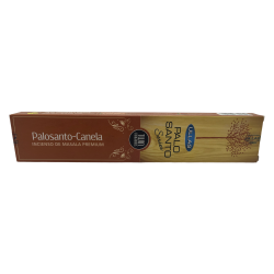 Encens Palo Santo et Cannelle - Ullas Palo Santo Series - 1 paquet de 15gr - Encens Masala Premium Inde