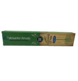 Incienso Palo Santo y Ruda - Ullas Palo Santo Series - 1 cajetilla de 15gr - Premium Masala Incense India