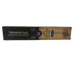 Tămâie Palo Santo și Copal - Seria Ullas Palo Santo - 1 pachet de 15gr - Tămâie Masala Premium India