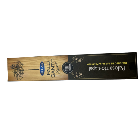 Incienso Palo Santo y Copal - Ullas Palo Santo Series - 1 cajetilla de 15gr - Premium Masala Incense India