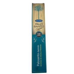 Encens Palo Santo et Jasmin - Ullas Palo Santo Series - 1 paquet de 15gr - Encens Masala Premium Inde