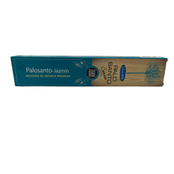 Encens Palo Santo et Jasmin - Ullas Palo Santo Series - 1 paquet de 15gr - Encens Masala Premium Inde