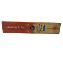 Encens Palo Santo i Ambar - Ulles Palo Santo Series - 1 paquet de 15gr - Premium Masala Incense Índia