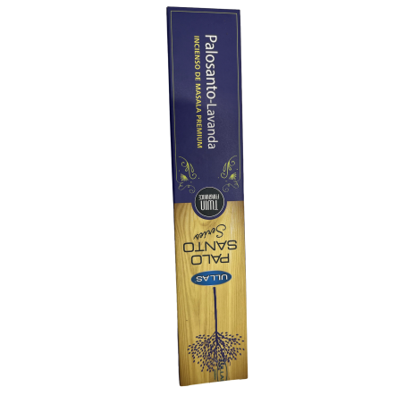 Palo Santo and Lavender Incense - Ullas Palo Santo Series - 1 pack of 15gr - Premium Masala Incense India