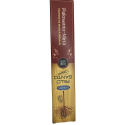 Encens Palo Santo et Myrrhe Ullas Palo Santo Series Premium Masala Incense India - 1 paquet de 15gr.