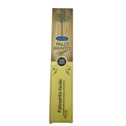 Palo Santo und Vanille Räucherstäbchen Ullas Palo Santo Series Premium Masala Räucherstäbchen Indien - 1 Packung mit 15gr.