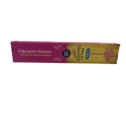 Encens Palo Santo et Romarin - Ullas Palo Santo Series - 1 paquet de 15gr - Encens Masala Premium Inde