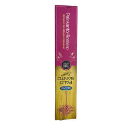 Incenso Palo Santo e Rosmarino - Serie Ullas Palo Santo - 1 confezione da 15gr - Incenso Masala Premium India