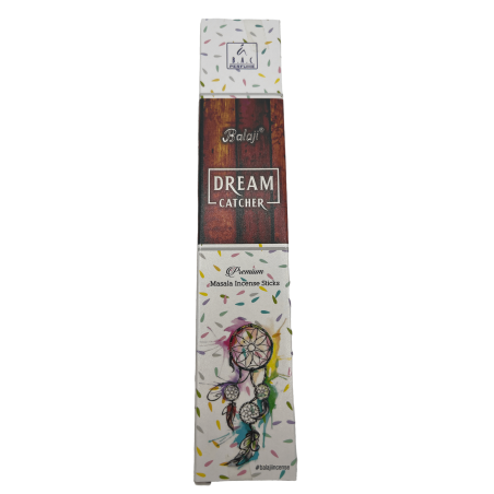 BALAJI Encens Atrapassomnis Dream Catcher - Masala Incense - 1 paquet de 15gr