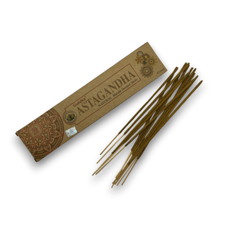 GOLOKA Biologische Atagandha Wierook - Natuurlijke Masala Wierook - 1 doos van 15gr