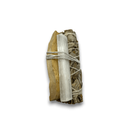 Bound White Sage, Palo Santo și Selenită | Ecologic și durabil | 100% original | Kit de curățare energetică