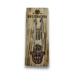 Palo Santo Burner & Incense Holder | Incense Holder | Hamsa Design - Hand of Fatima | Natural Wood | Handmade