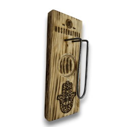 Bruciatore e porta incenso Palo Santo | Portaincenso | Hamsa Design - Mano di Fatima | Legno naturale | Fatto a mano