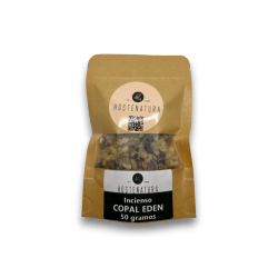 Copal Eden Grain Intsentsu | Benetakoa | Arabiar Erretxina | Energia positiboak | 50 gr-ko poltsa.