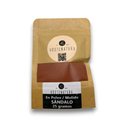 BOIS DE SANTAL Encens moulu ou en poudre | Pur 100% naturel et authentique | Sachet de 25gr.