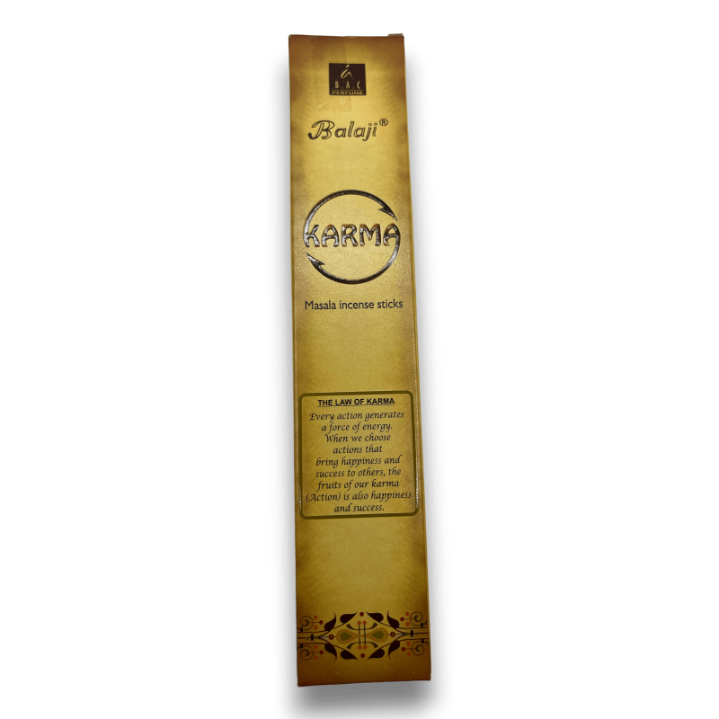 BALAJI Encens Karma - Masala Incense - 1 paquet de 15gr-ENCENS BALAJI-HOSTENATURA