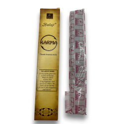 BALAJI Encens Karma - Masala Incense - 1 paquet de 15gr