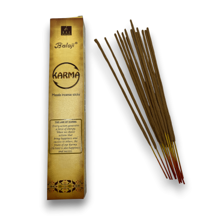 Kadzidło BALAJI Karma - Kadzidło Masala - 1 opakowanie 15gr