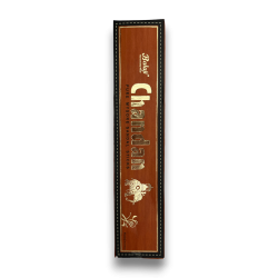 BALAJI Chandan Sandal Incense - Pure Mysore Sandal Sticks - 1 caixa de 15 varillas