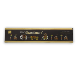 BALAJI Chandanam Sandalwood Floral Incense - Natural Flora Sticks - 1 pack of 25gr.