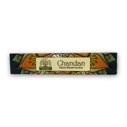 Namaste India Chandan Incense - Traditional Indian Agarbathi - Natural Masala Mandala - Handmade