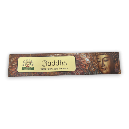 Namaste India Boeddha Wierook - Boeddha - Traditionele Indiase Agarbathi - Natuurlijke Masala Mandala - Handgemaakt