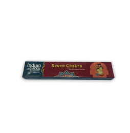 Seven Chakra Indian Soul Incense - Traditional Indian Incense - 15 grams.