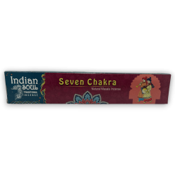 Tămâie Indian Soul Seven Chakra - Tămâie tradițională din India - 15 grame.