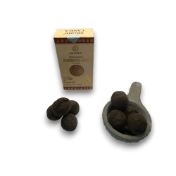 Mayan Incense Magic Spheres Cinnamon - Positive Thinking and Harmony - OMTIRTH Bombitas