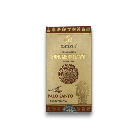 Mayan Incense Spheres Magic Palo Santo - Healing and Cleansing - OMTIRTH Bombitas