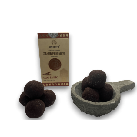 Sfere magiche Maya Sahumerio Palo Santo - Guarigione e purificazione - OMTIRTH Bombitas