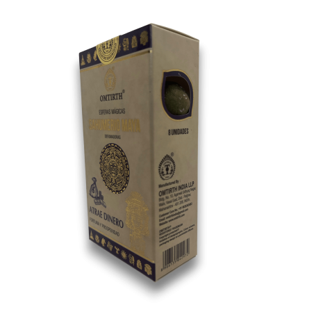 Mayan Incense Magic Spheres Attract Money - Fortune & Prosperity - OMTIRTH Bombitas