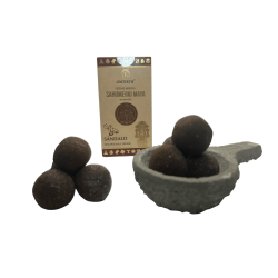 Maya Sahumerio Magical Spheres Sandalwood - Descargar Bad Energy - OMTIRTH Bombitas