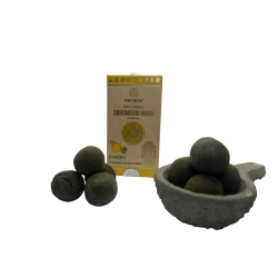 Mayan Sahumerio Magical Lemon Spheres - Oferă energie pozitivă - OMTIRTH Bombitas