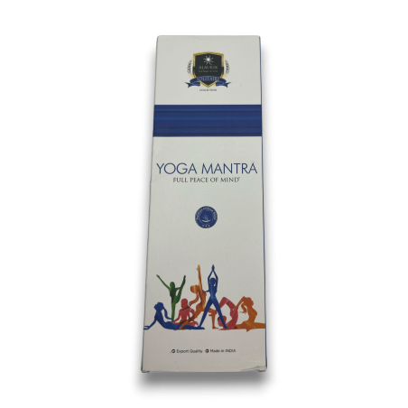 Encens Alaukik Ioga Mantra - Iog Mantra - Paquet Gran 90gr - 55-65 varetes - Fet a Índia