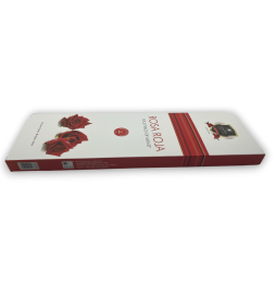 Alaukik Red Rose Incense - Red Rose - Large Package 90gr - 55-65 sticks - Made in India