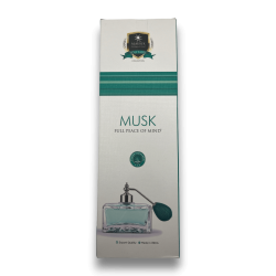 Tămâie Alaukik Musk - Mosc - Pachet mare 90gr - 55-65 bețe - Fabricat în India