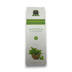 Alaukik Patchouli Räucherstäbchen - Patchouli - Großpackung 90gr - 55-65 Stäbchen - Made in India