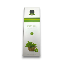 Alaukik Patchouli Räucherstäbchen - Patchouli - Großpackung 90gr - 55-65 Stäbchen - Made in India