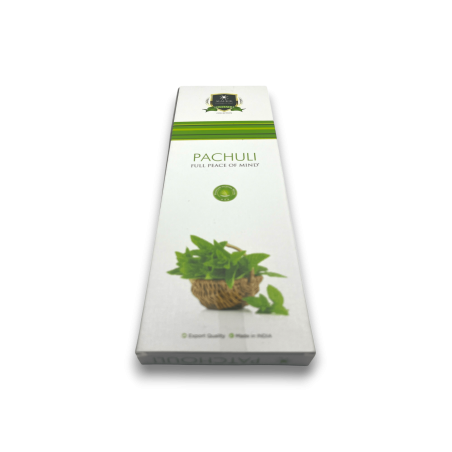 Encens Alaukik Pachuli - Patchouli - Paquet Gran 90gr - 55-65 varetes - Fet a Índia