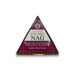 GOLDEN NAG Meditation Backflow Cones - Blackflow rökelsekottar - 10 kottar