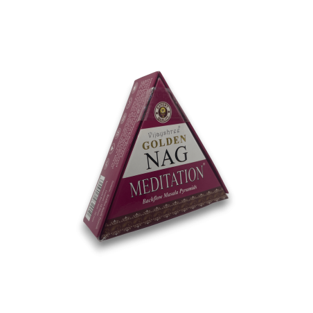 GOLDEN NAG Cons de Reflux Meditació - Cons Encens Blackflow - 10 cons